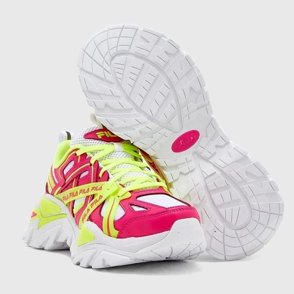 Electrove Sneakers Fila Electrove Pink Fila Electrove Chunky Sole